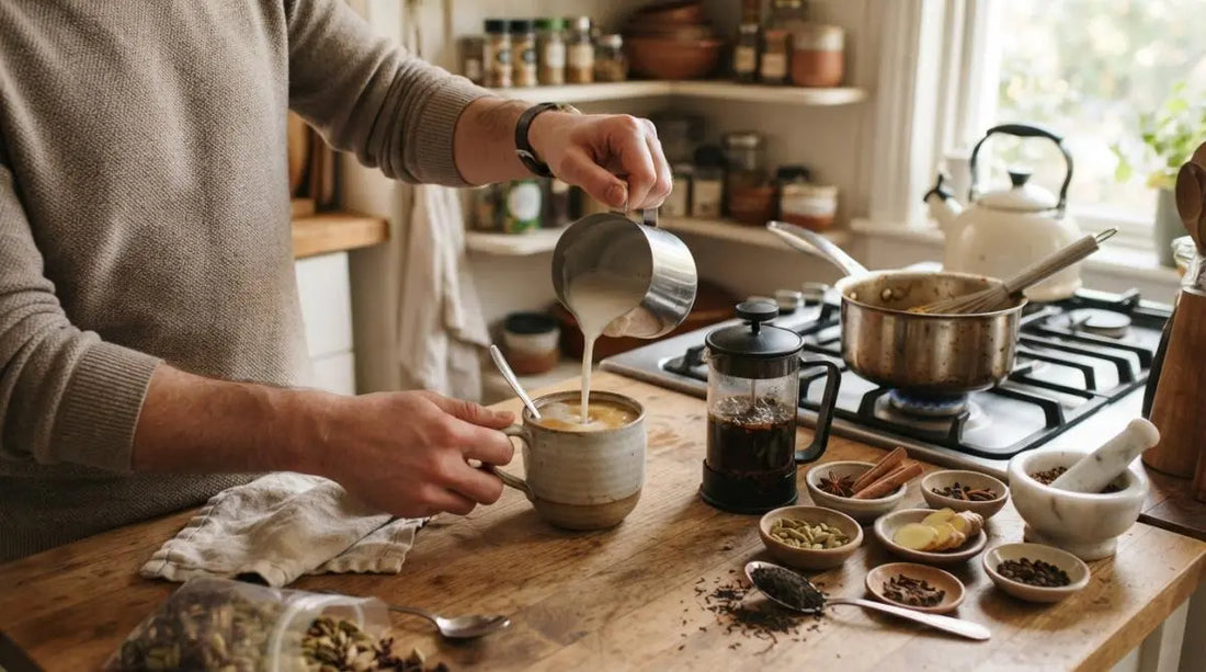 How to Make a Chai Latte at Home Without an Espresso Machine